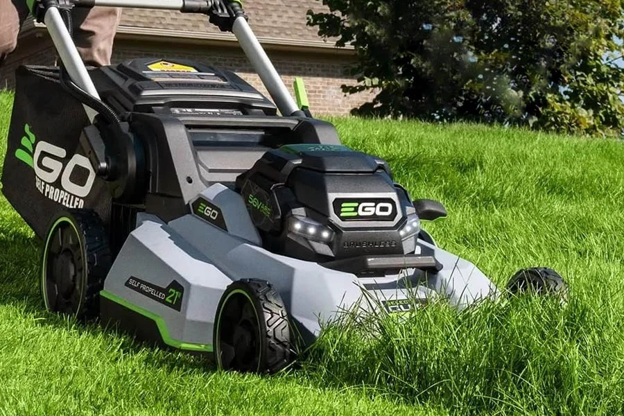 the lawn mower